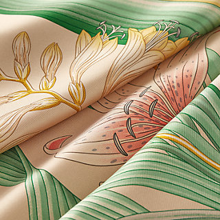 Bouquet Final scarf 90 - Blue | Hermès Canada